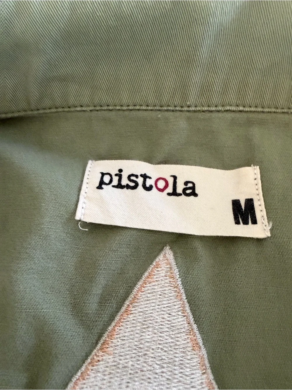 Pistola Southwestern Embroidered Military Utility Field Jacket Medium, aztec